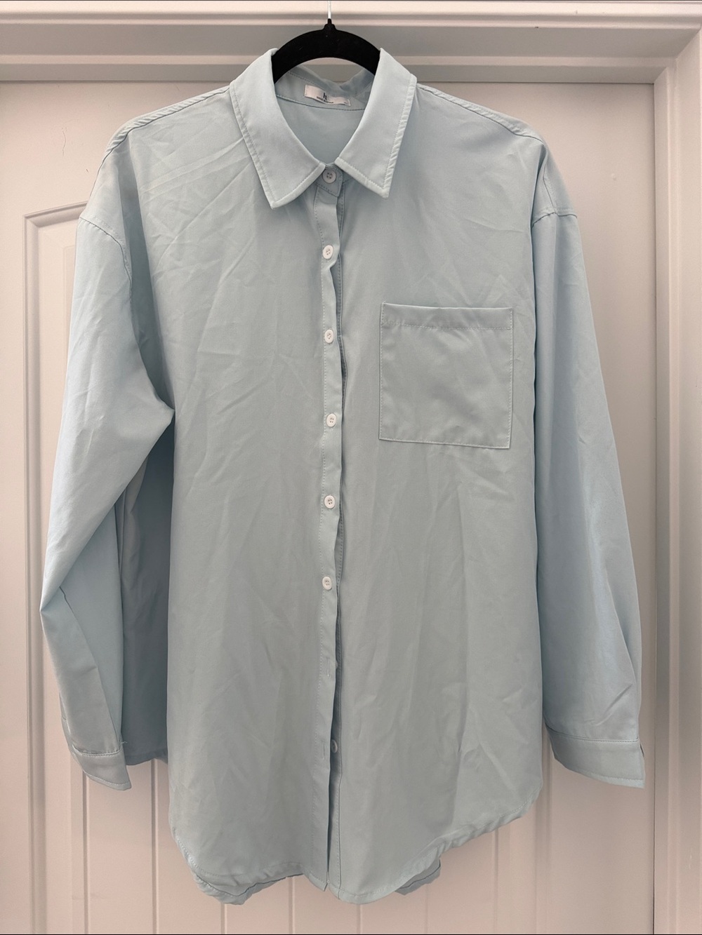 Women’s oversized button up
